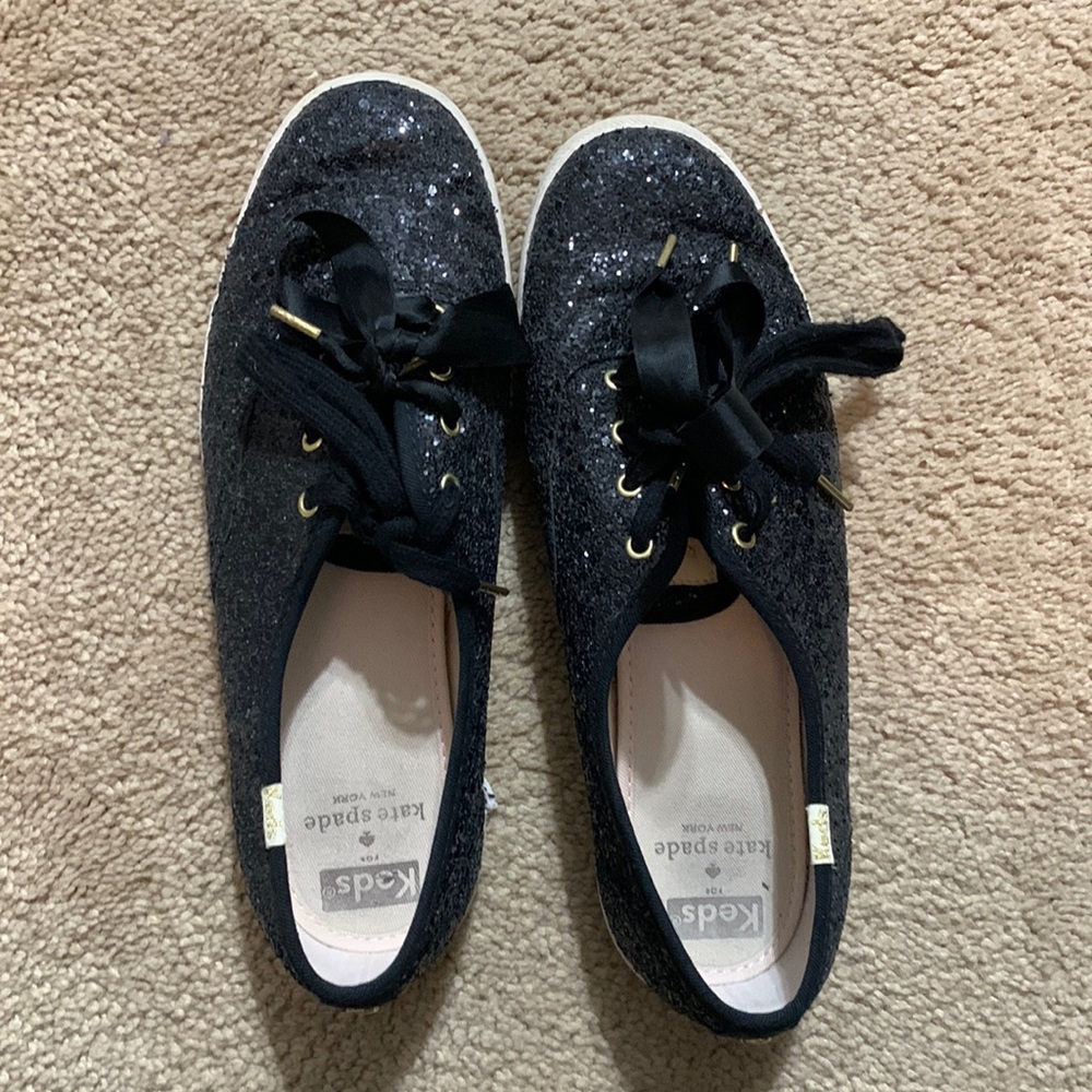 Kate Spade glitter keds